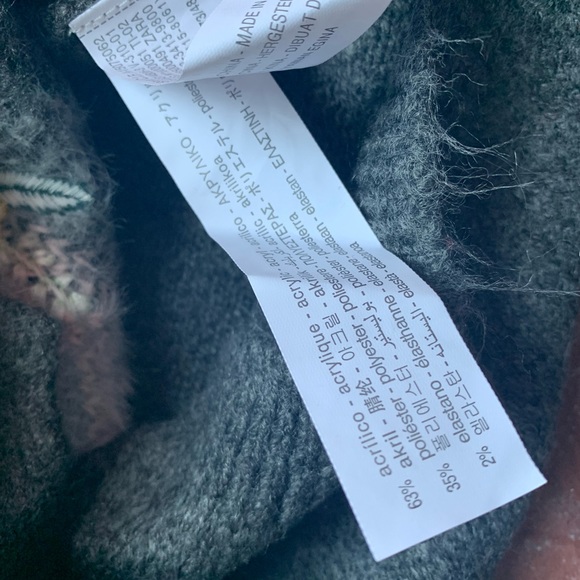 Zara Grey Girl’s Sweater. - Picture 7 of 8